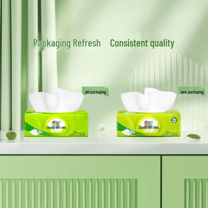 Mind Act Upon Mind Tea Language Cloud Soft Facial Tissues