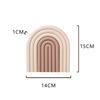 New Rainbow Silicone Table Mat Coaster Hot Dishes Pot Holder Placemats Kitchen Multipurpose Pot Holders Heat Resistant Pan Pads