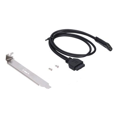 Adapter Cable 19Pin USB 3.0 To External USB TypeC Socket 50cm Data Transmission Line