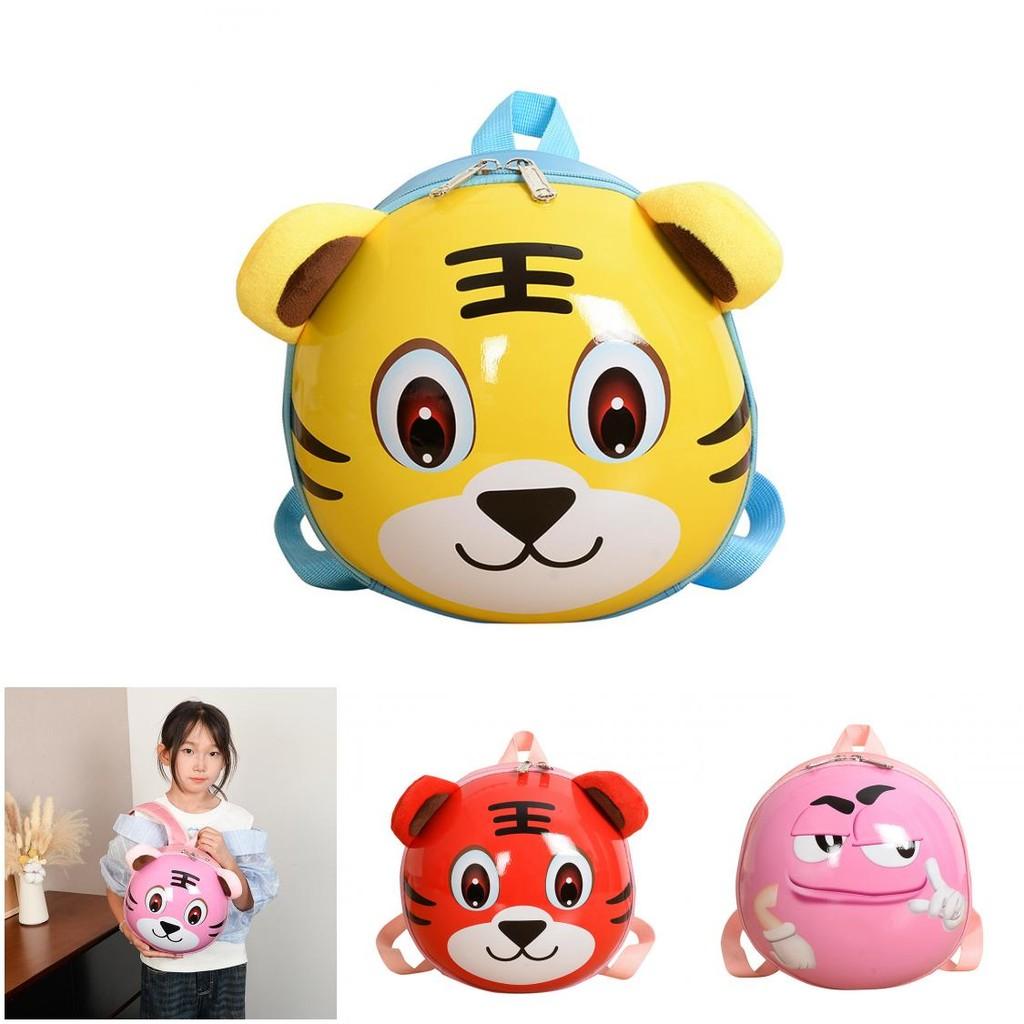 Cute Small Tiger Kids Backpack With Airflow Features For Preschool Children