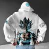 Dragon Ball Z Goku 3D Digital Print Hoodie Men Loose Fit Casual Sweatshirt