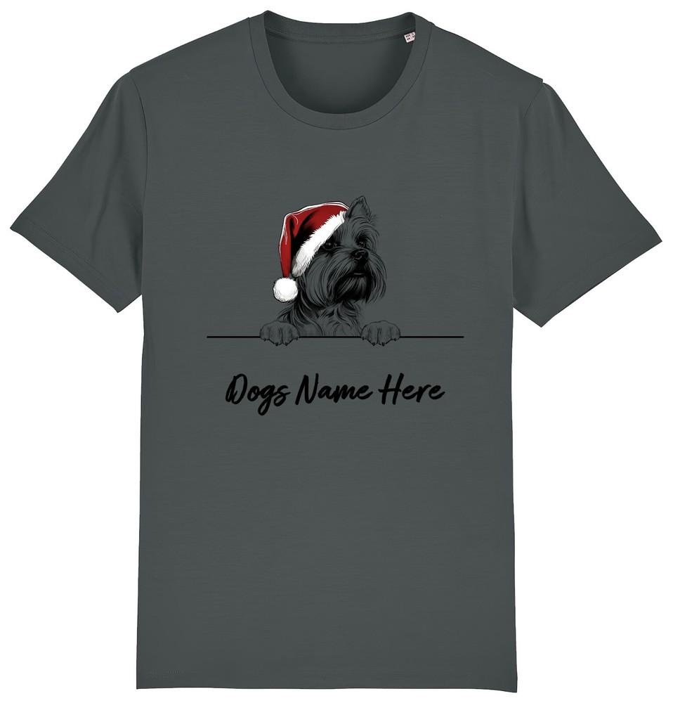 

ЙОРКШИРСКИЙ ТЕРЬЕР Персонализированная Рождественская Футболка для Собаки Мужская Женская Детская ЙОРКИ Питомец 3XL