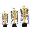 Golden Color Metal Model Trophy Metal Material Golden Statues Cupaward  Competition Soccer