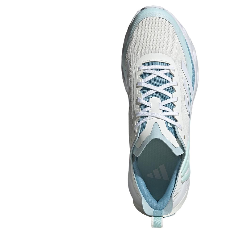 Adidas All Day Boom Comfortable Versatile Non-Slip Durable Low-Top Lifestyle Casual Shoes Unisex Casual Shoes White Blue JS0466