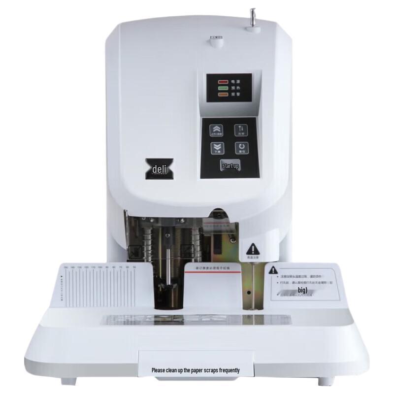 

Deli 3880 Fully Automatic Hot Melt Binding Machine CN plug (adapter included)