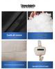 Maybach Suede Lumbar and Neck Support Car Pillow