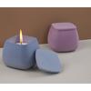Cubic Candle Cup Silicone Molds Sqaure Resin Jar Silicone Molds for Cement Candle Cup Tealight Holder Home Decoration