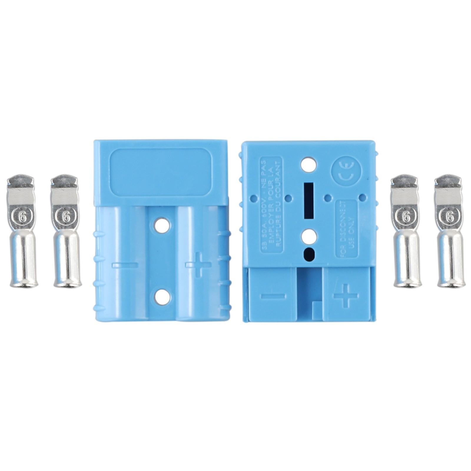 

Погодоустойчивый 50A 6AWG для разъемов типа Anderson для инструментов 12В/24В постоянного тока
