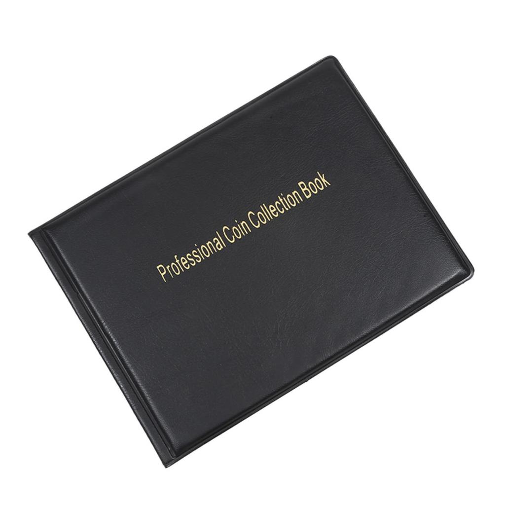240 Grids Medium-sized Coins Album Professional Coin Collection Book PVC Money Organizer Storage Bags Household Album