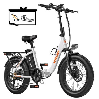 Bicicletă Electrică Pliabilă Vitilan U3 20" 750W E-Bike pentru Adulți 48V 13AH Frână Dublă pe Disc Sarcină Maximă 150Kg Afișaj LCD