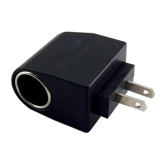 90-240V AC na 12V DC Nabíjecí zásuvka zapalovače do auta Konvertorový adaptér