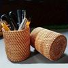 Weaving Stationery and Makeup Pen Holder Tea Ceremony Accessories Tabletop Tea Ceremony Storage Six Gentlemen's Pen Holder.