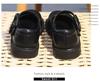 Spring 2026 Girls' Leather Princess Shoes - Fashionable, Soft Sole, Little Black Dress Shoes for Children