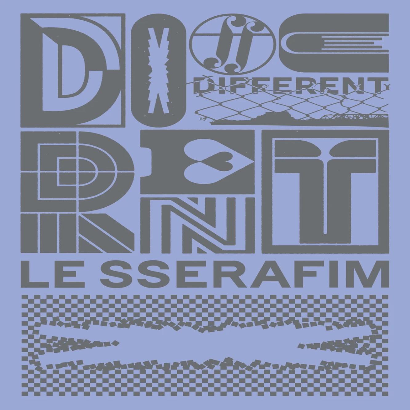 

LE SSERAFIM - Японія 4-й сингловий альбом [DIFFERENT] LIMITED A_OFFBEAT CLOVER