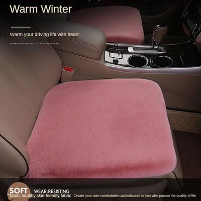 Cushion for Main Driver Seat Cushion Fur Chair Cushion Car Seat Cover Sets Auto Seat Covers