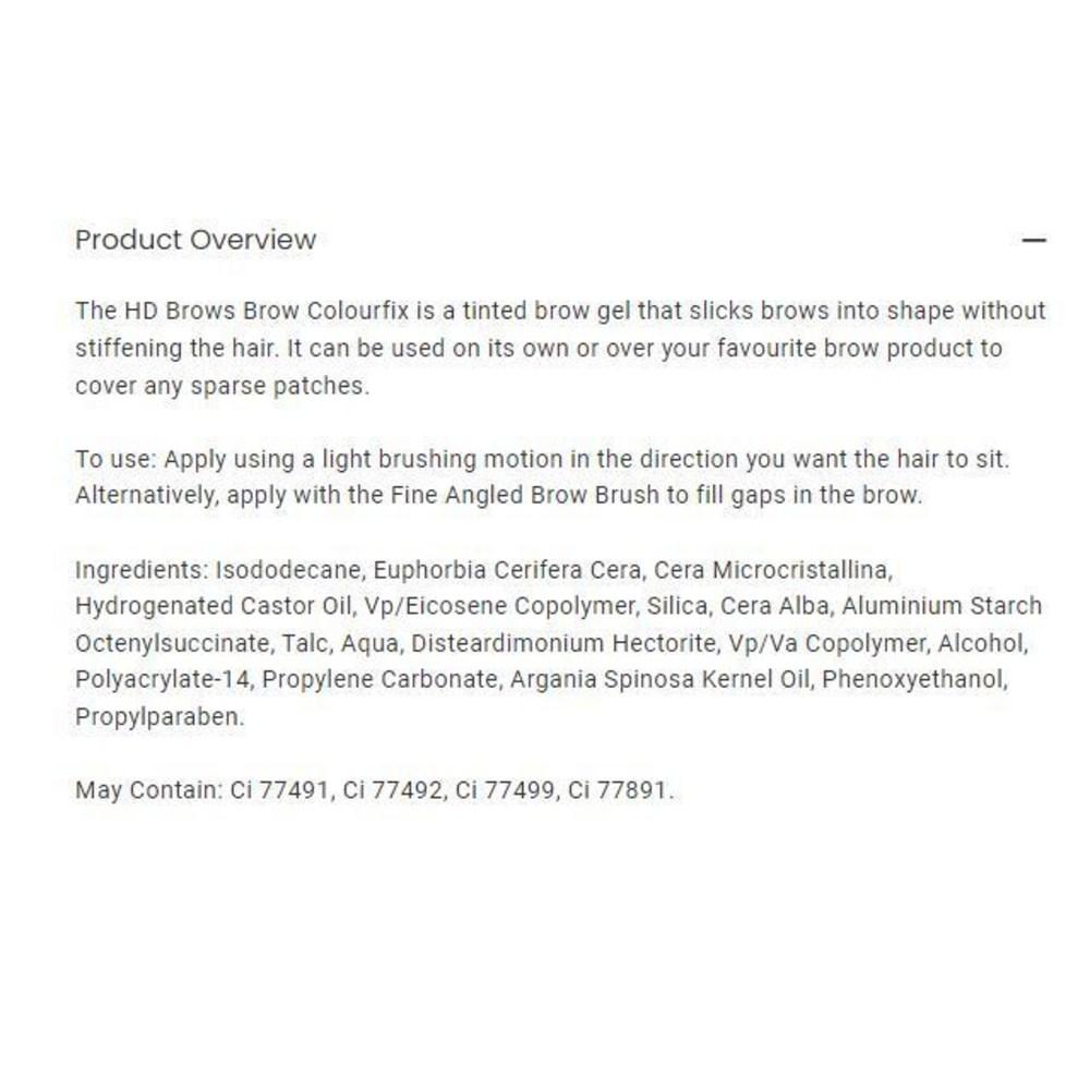 HD Brows HB Brows Eyebrow Color Fix Smoke 2 Pack, 2 Pieces