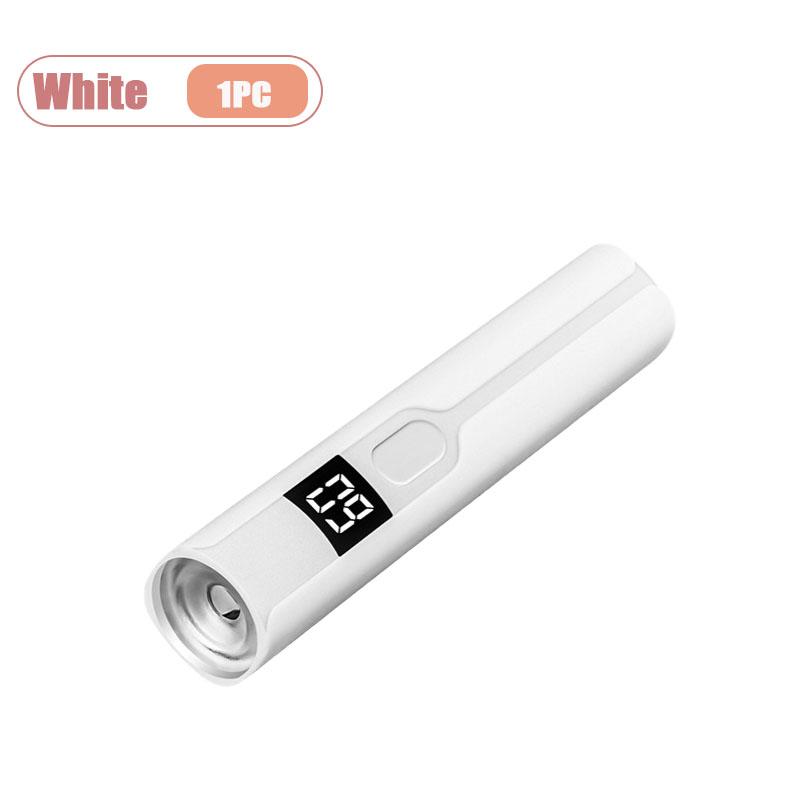

Mini UV LED Nail Lamp Portable Rechargeable Handheld Gel Nail Dryer Fast Curing Lightweight Design for Home Manicure