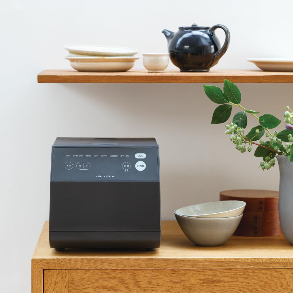 recolte Cooking Rice Cooker RCR-2 (Gray)