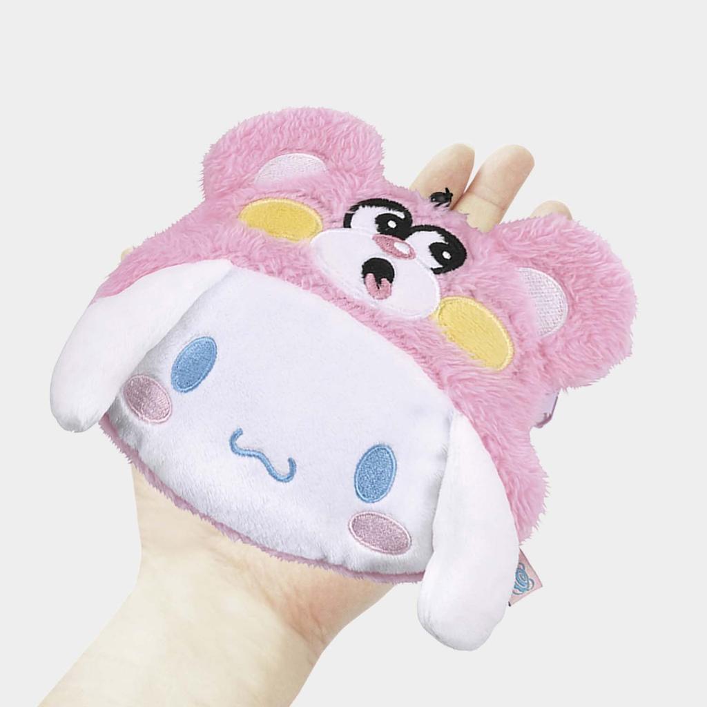 Skater ZPAS1-A Reel Pass Case, Card Case, Cinnamoroll Headgear, Sanrio