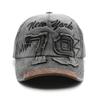 Style Baseball Cap For For Men And Women Embroidery Punk Letter Prints Peaked Sun Protection Hat For Men And Women Washed Cotton Sports Dad Trucker