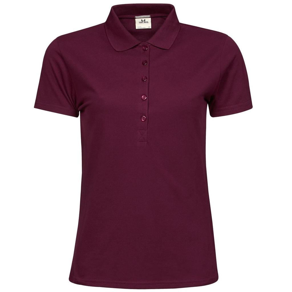 Tee Jays Womens/Ladies Luxury Stretch Short Sleeve Polo Shirt