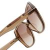 Women's Oversized Retro Square Sunglasses - High-End Sun Protection for Men & Women, Trendy European American Design