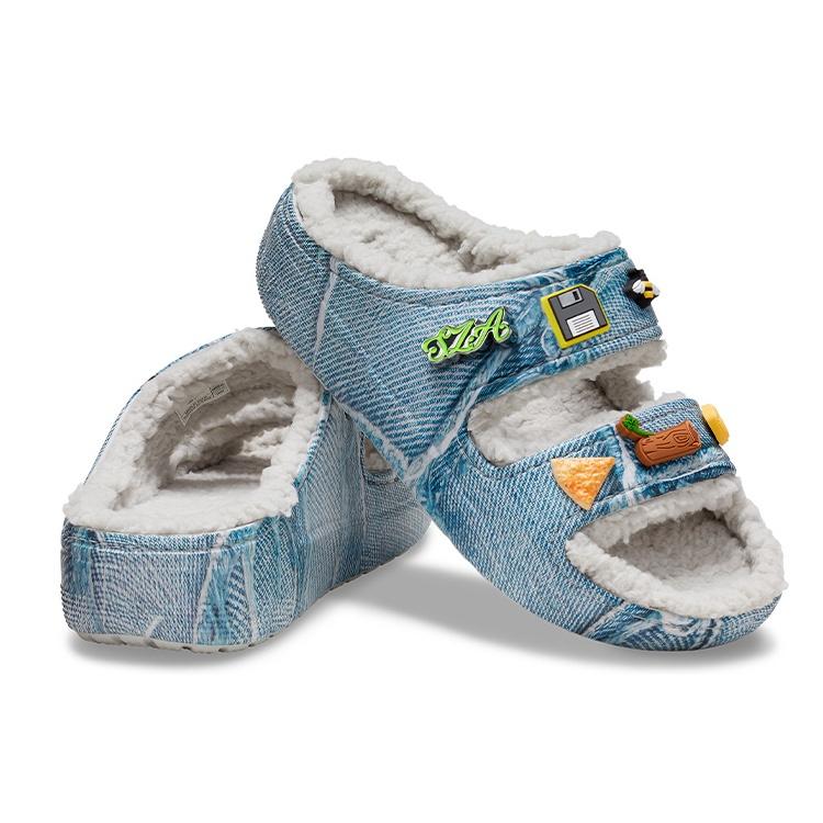 Crocs x SZA Classic Cozzzy Sandal 'Denim' Men's 208327-90H