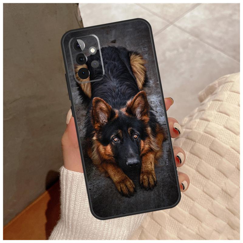 German Shepherd Dog For Samsung Galaxy A36 A56 A16 A26 A06 A52 A53 A33 A13 A34 A54 A14 A15 A35 A55 A22 A32 Case