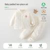Newborn Autumn Quilted Cotton Set - Warm & Lightweight Baby Outfit for Autumn/Winter