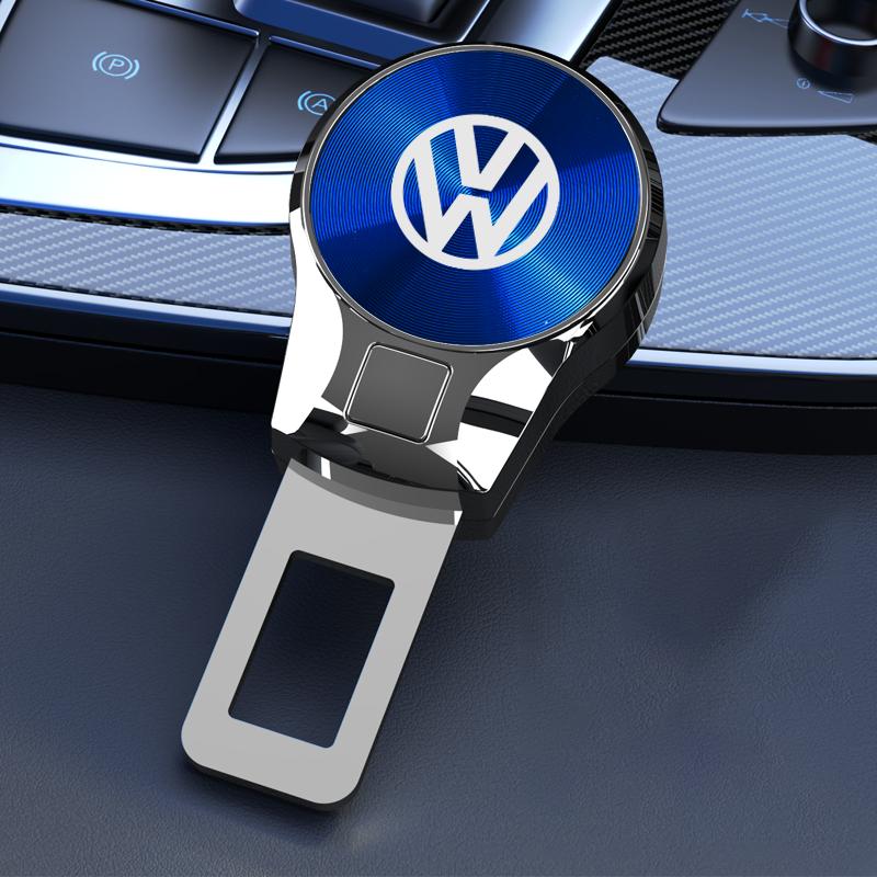2026 Horké Pro Volkswagen VW Volkswagen Rozšiřovač Bezpečnostního Pásu Zinková Slitina Zátka CD Textura Plný Model Univerzální Autodíly