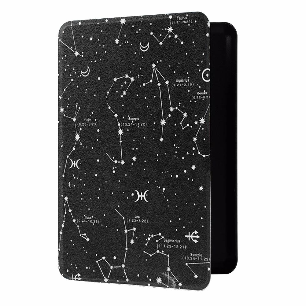 Bemalte matte Schutzhülle Skin Äußeres Wasserdichtes & Staubfreies Design für Kindle Paperwhite 4 2018 Gen 10 PQ94WIF E-Book Reader