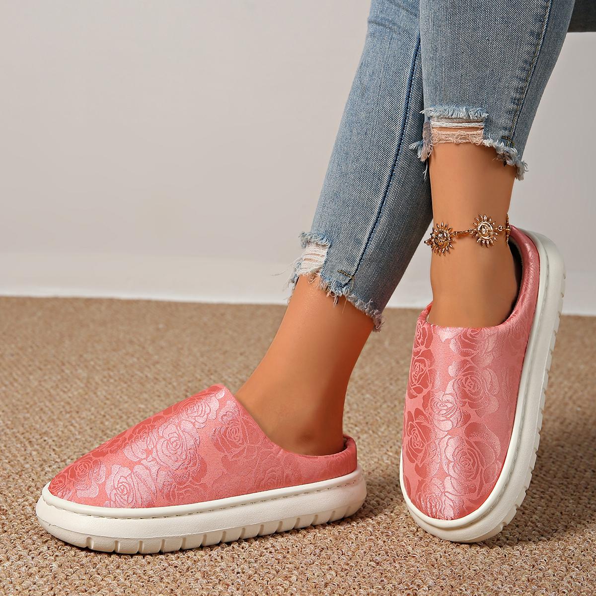 

Fashion Slip on Casual Slippers for Men and Women Summer Comfortable Beach Shoes Outdoor Breathable Hollow Mesh Sneakers 35 рожевий