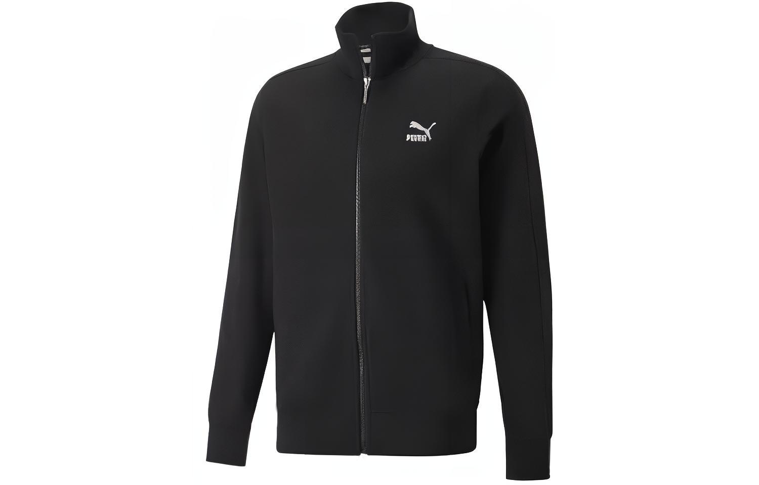 PUMA Fall 2022 T7 Collection Jackets Men s Black Stand Collar Moderate Other 537692-01 S
