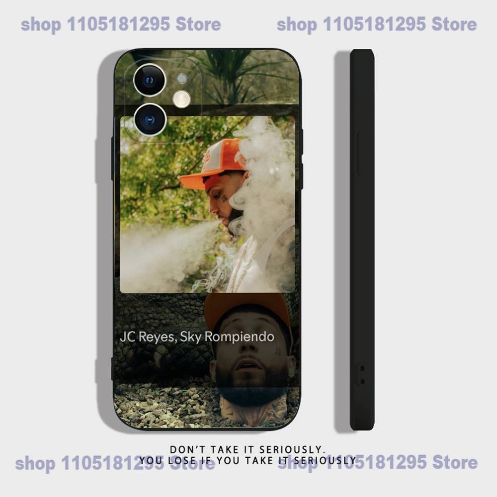 HOT 2025 Jc Reyes JC REYES Tour Phone Case For iPhone 17,16,15,14,13,12,11,XR,Pro,XS,Max,XR,Plus,Mini Silicone Black Shockproof