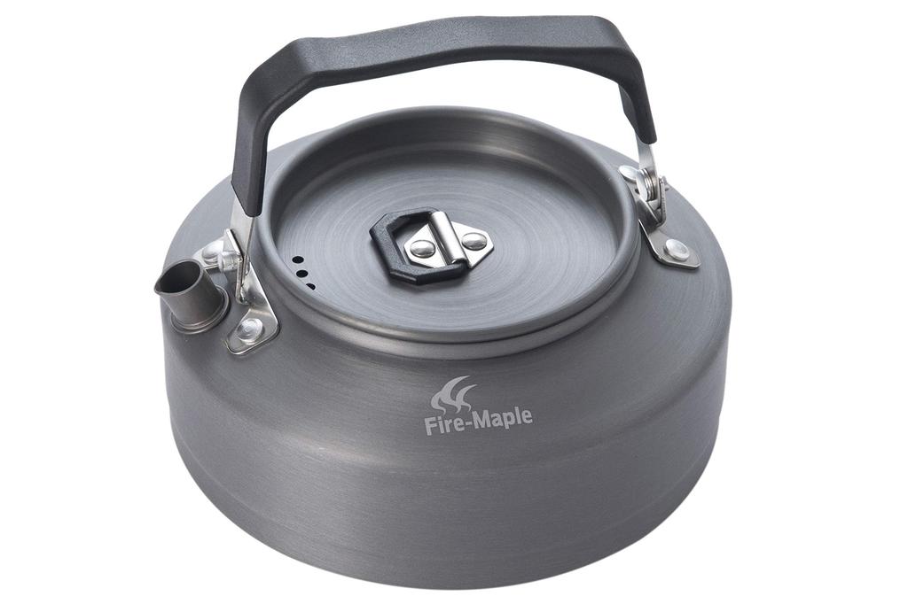 Fire-Maple FEAST2 BLACK Aluminum Cooktop, Frying Pan, and Kettle Set for 2-3 People