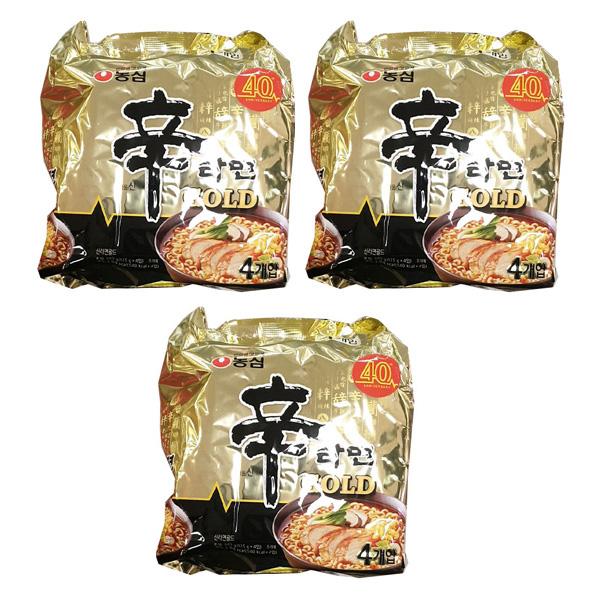 Nongshim Shin Ramen Gold 125g x 12 Packs One thing