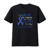 Womens Colon Cancer T Shirt For Someone Who Means The World To Me Black Vintage Washed Unisex Homme Fashion Stretched Soft