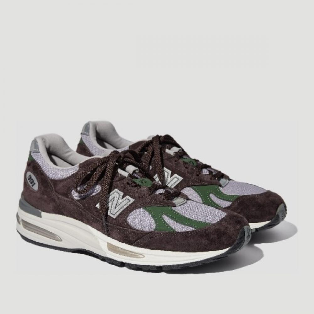 

New Balance Ricochet Sneakers Lavender Gray 991v2 US11.5