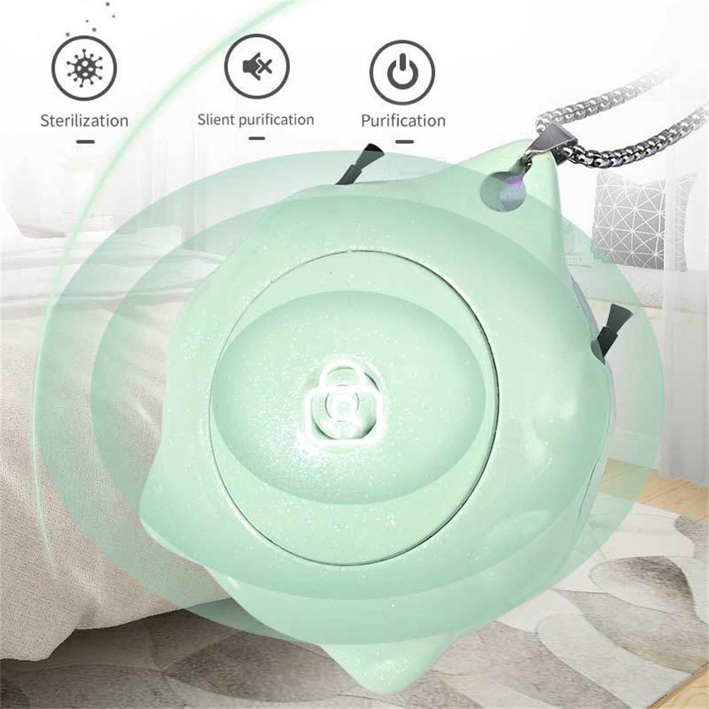 Air Filter Portable Odor Remover Home Necklace Dust Removal Machine