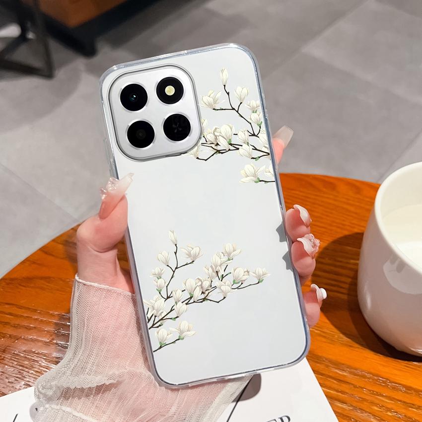 Odpowiednie Dla Huawei Honor X8a X7a X8c X6c 400 Pro Pokrowiec Etui Słodkie Wzory Pandy Przezroczysty Ultracienki Silikonowy Antypoślizgowy Shell Dla Huawei Torby na Telefon