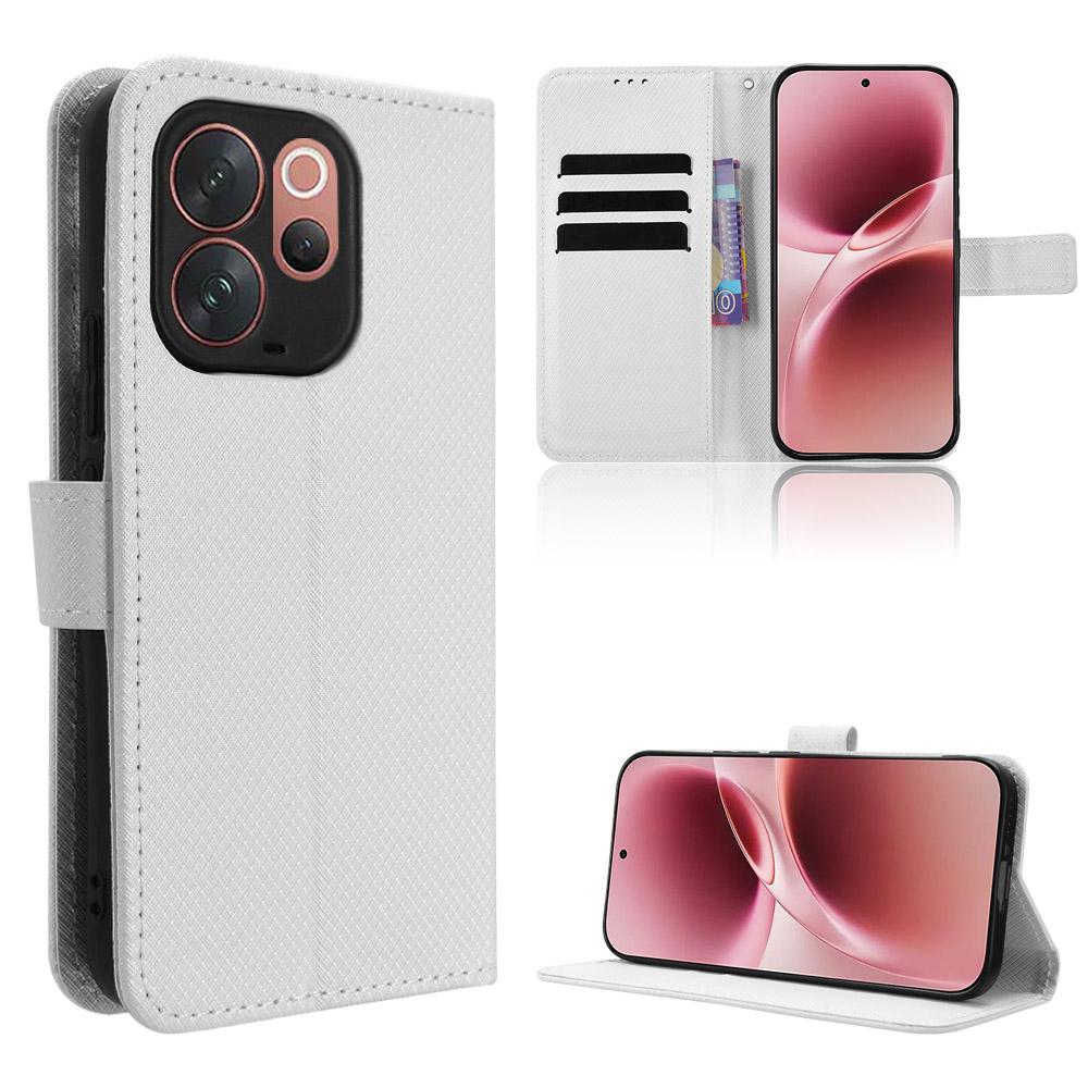 Flip Cover for Vivo V70 5G Leather Case [Flip Vintage Leather] Shockproof Durable Retro Phone Case