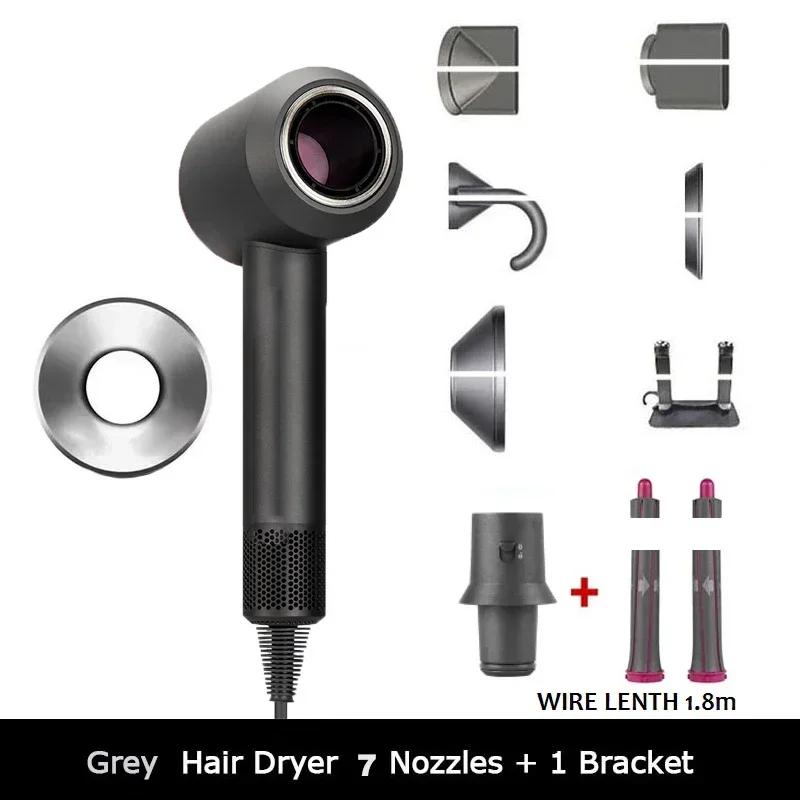 1.8m Professinal Leafless Hair Dryer Negative Lon Hair Care Quick Dry Home Powerful Hairdryer Constant Anion Blow Dryer