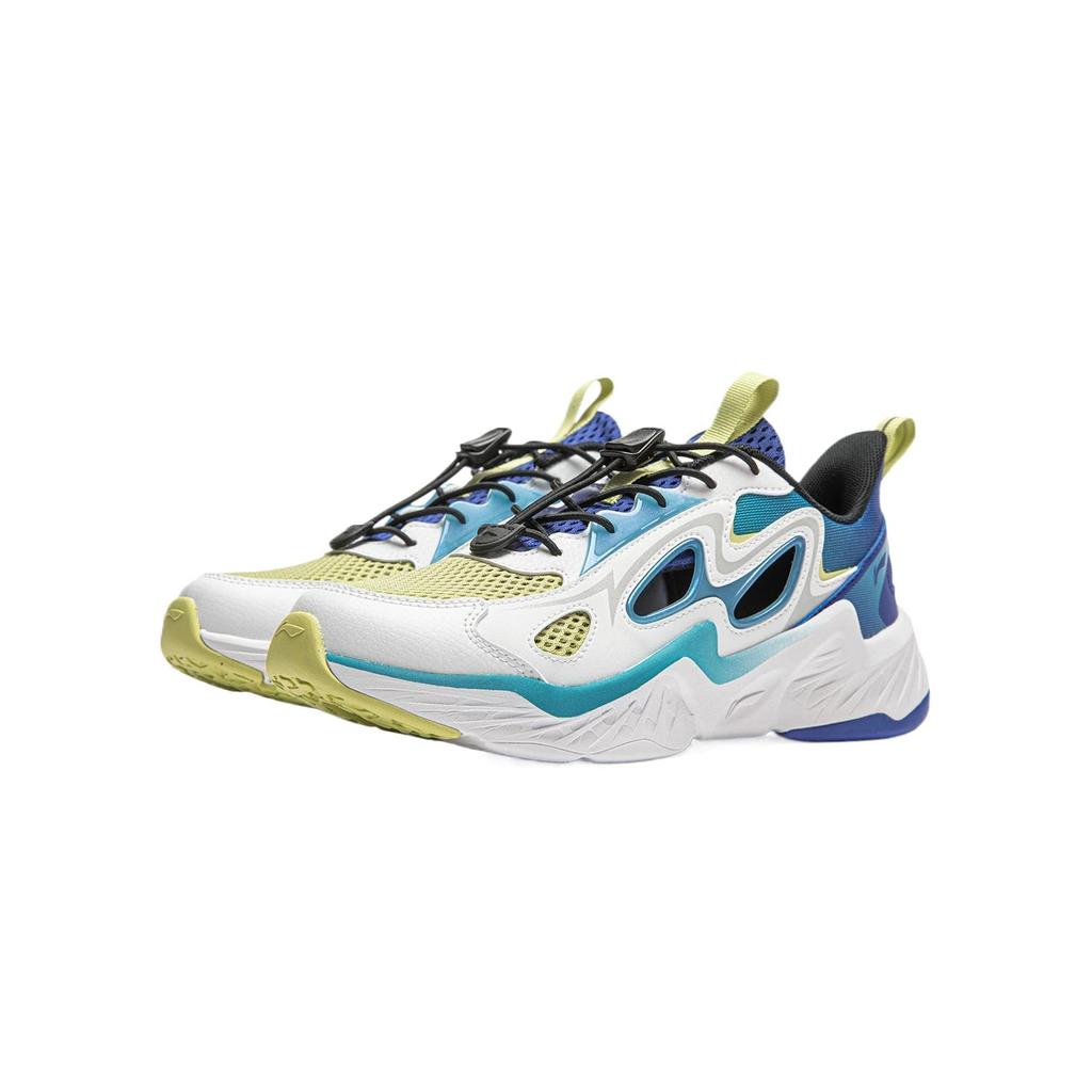 Li Ning Kids Sports Lifestyle Synthetic Leather Fashion Simple Comfortable Aesthetic Low-Top Casual Shoes Men casual shoes YKCU140-7