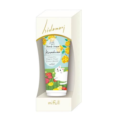 

mifull hidamari Hand Cream, Osmanthus, Hand Care, Osmanthus Scent, Cat