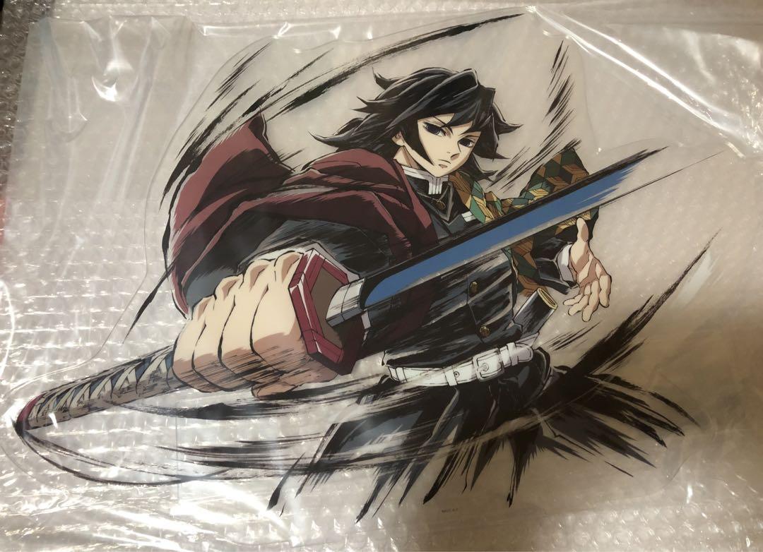 

[USED] Demon Slayer Interlude WEBSHOP Lottery Water Pillar A Prize Big Acrylic Stand Tomioka Giyuu