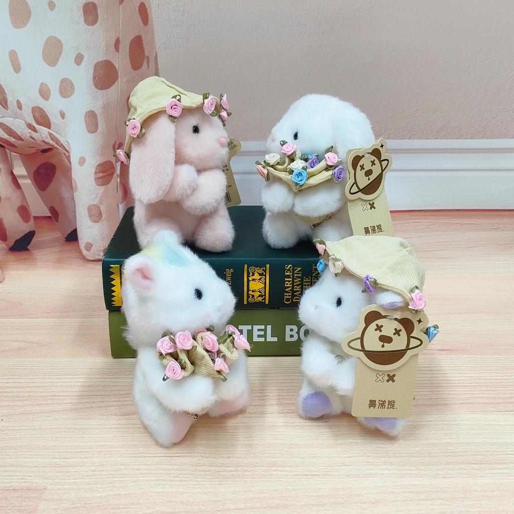 Bunny Rose Unicorn Collection Plush Stuffed Toy Decor For Kids And Collectors
