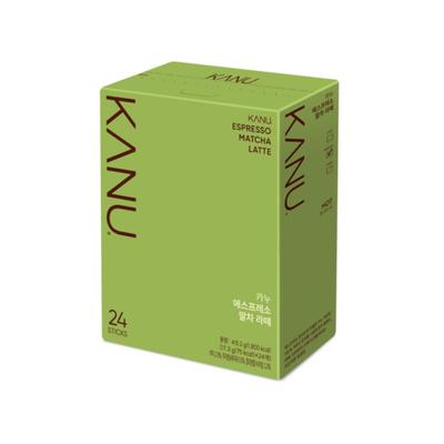 KANU Espresso Matcha Latte Coffee Mix 17g X 24 Sticks (Total 415.2g) (3 Options)