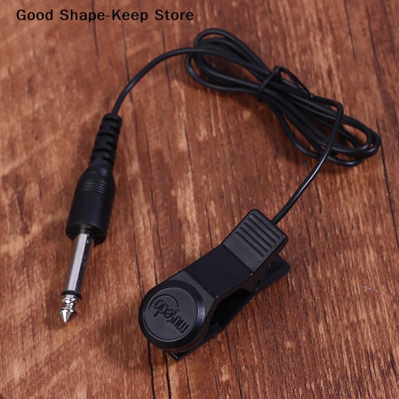Universal Piezo Microphone Pickup Clip-On Acoustic Guitar Violin Banjo Mandolin Ukulele Musical Instrument Contact Pickup