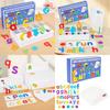 Wooden Alphabet Sorting Blocks Educational Toy For Kids Learning And Development