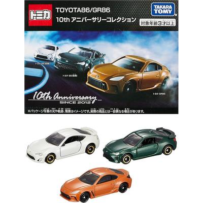 TAKARA TOMY Tomica Toyota 86 GR86 10th Anniversary Collection Diecast Car Toy Unisex Ages 3 and Up